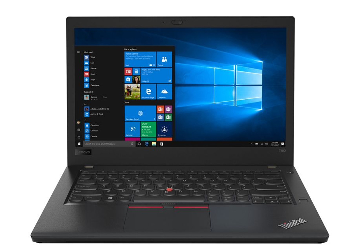 Thinkpad T480 với thiết kế bàn phím khoa học