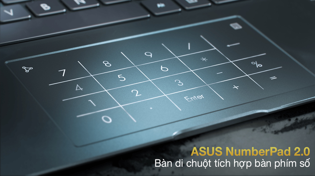 Asus ZenBook Flip touchpad