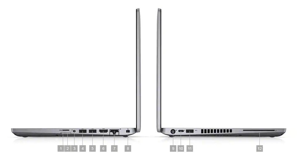 Nhiều cổng cắm phổ biến trong Dell 5410