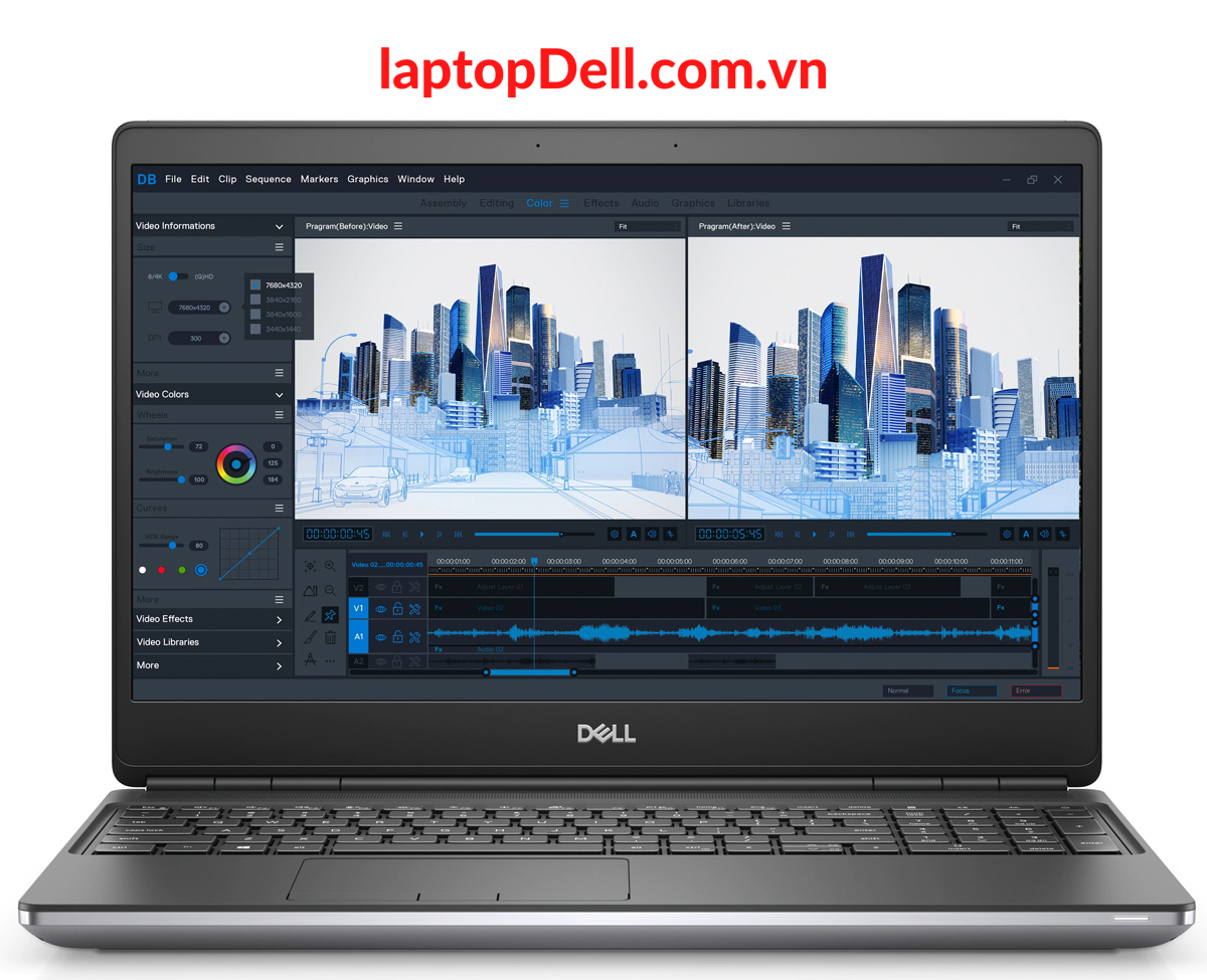 Dell Precision máy trạm di động chuyên đồ họa