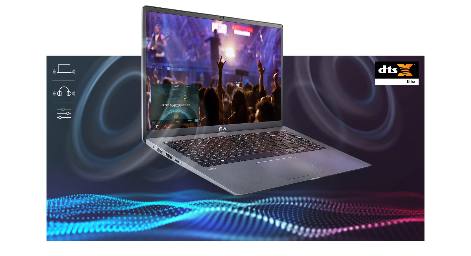 Âm thanh 3D với công nghệ DTS X Ultra