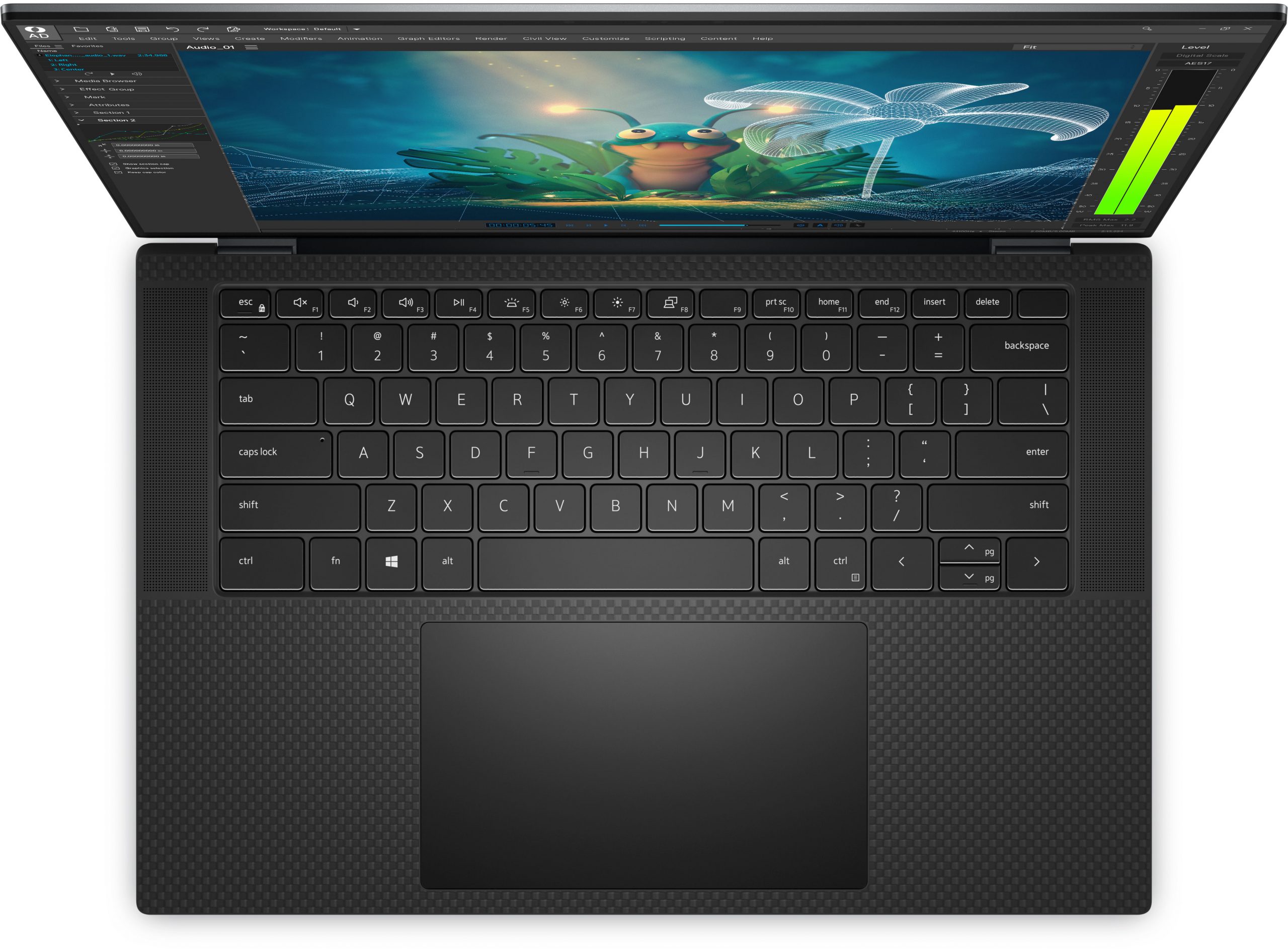 Bàn phím và touchpad trên Dell Precision 5570