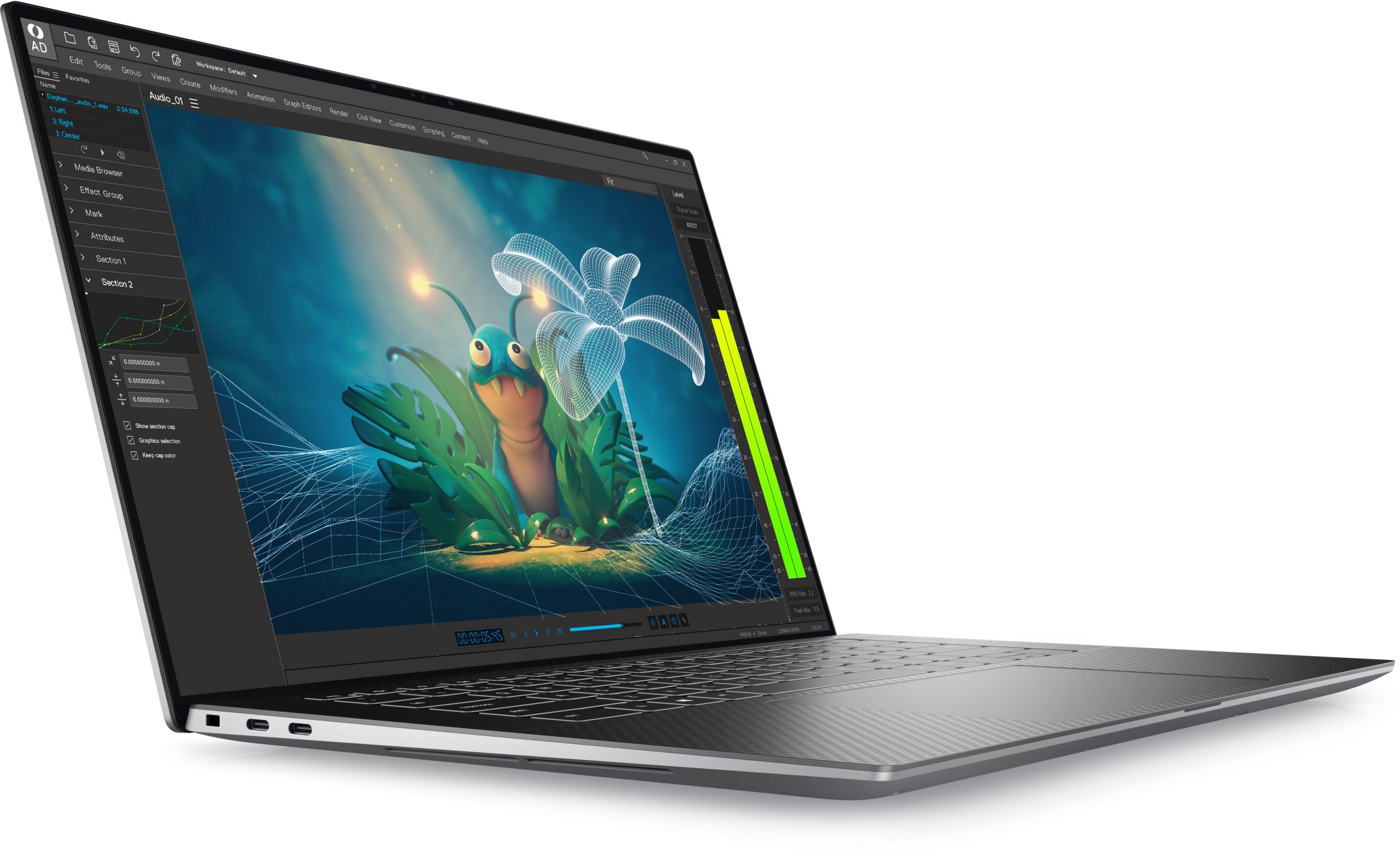 Dell Precision 5570 có thiết kế tinh tế