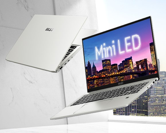 MSI giới thiệu Prestige 16 và Prestige 16 EVO: Miniled đươc tin dùng