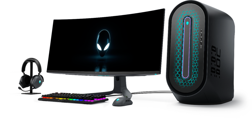 Alienware 34” Curved QD-OLED ra mắt: 4K OLED 165Hz, lên đến 1100 USD