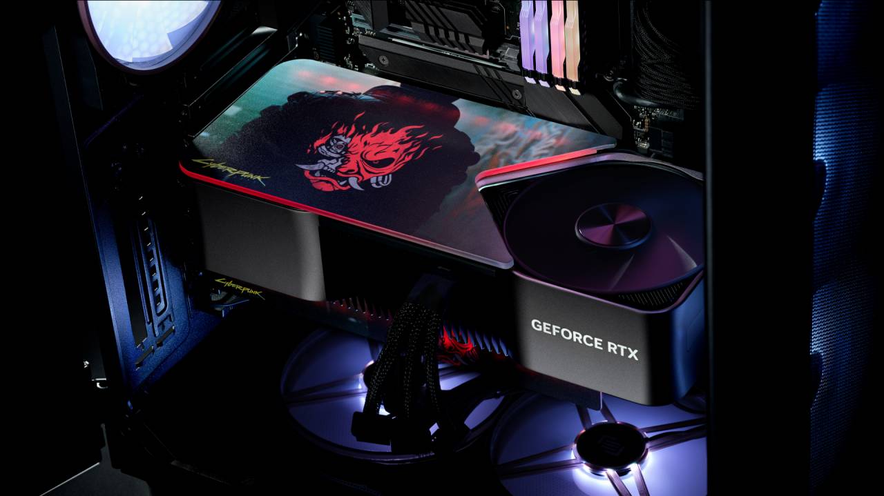 Cyberpunk 2077 kết hợp với CD Projekt Red để colab GeForce RTX 4090 dành tặng cho gamer