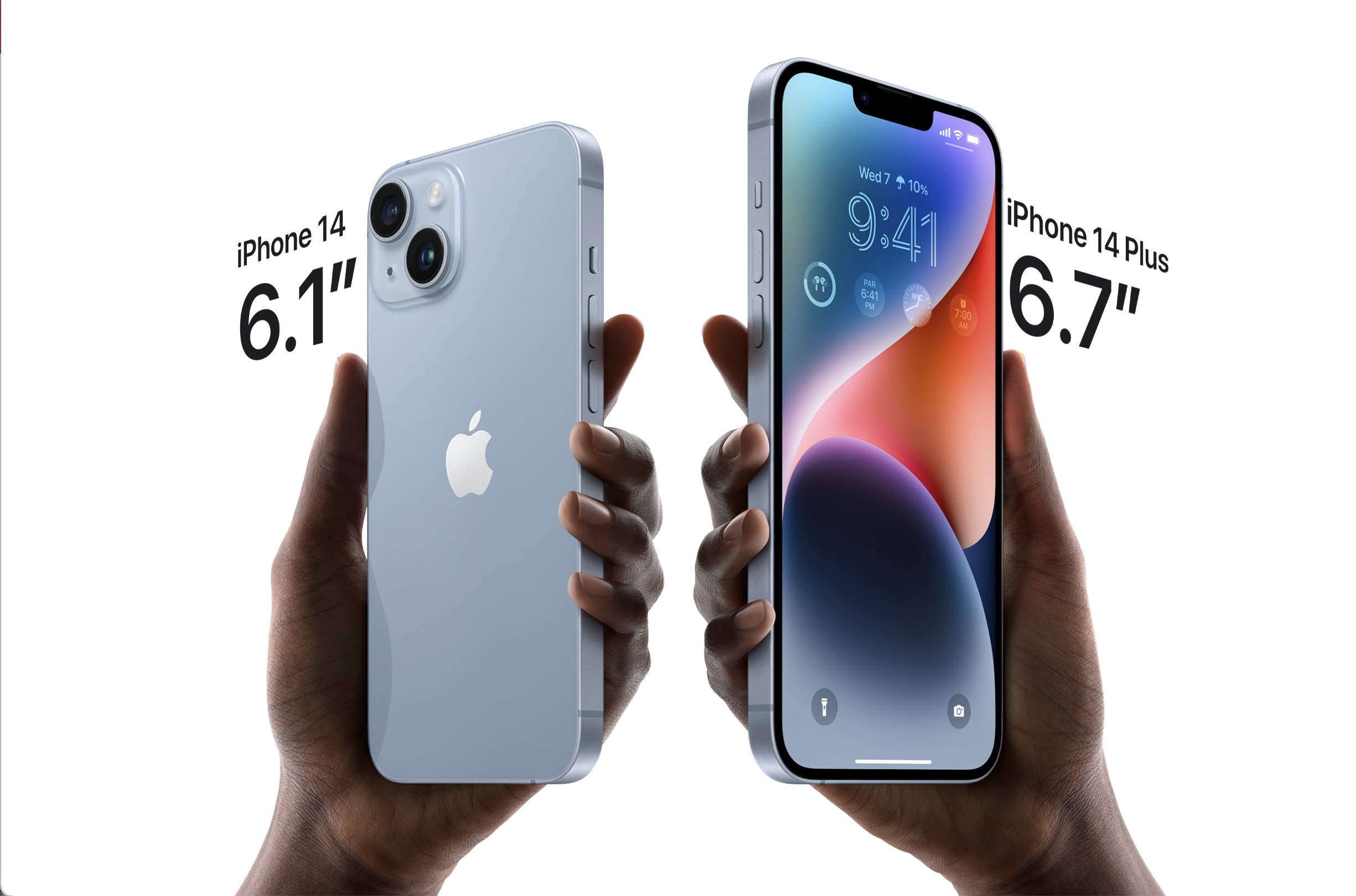 Màn hình iPhone 14 Plus và iPhone 14