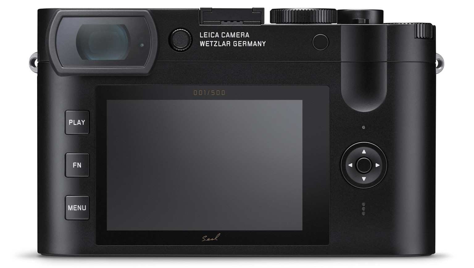 Mặt trước của Leica Q2 Dawn by Seal