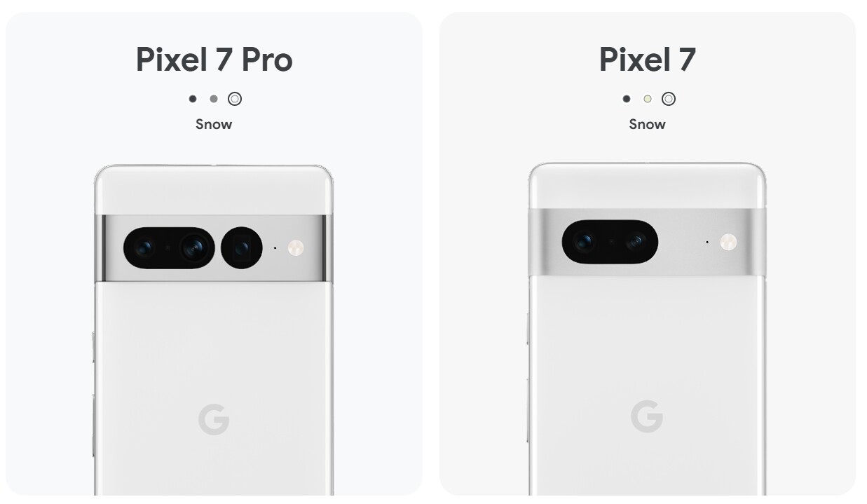 Màu Snow của Google Pixel 7