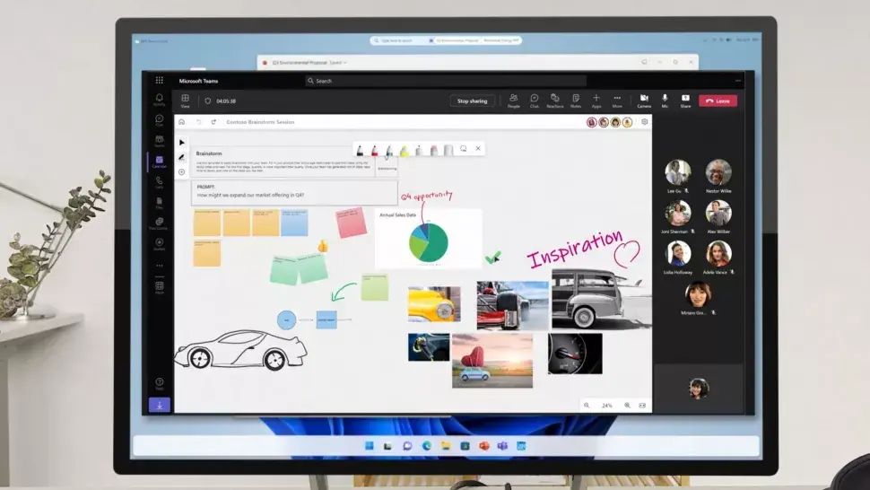 Giao diện Windows mới rò rỉ trong sự kiện của Microsoft