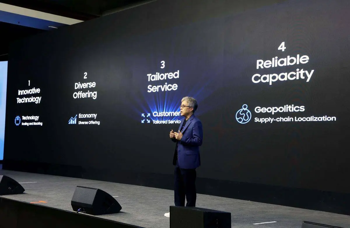 Lộ trình phát triển của ngành bán dẫn của Samsung