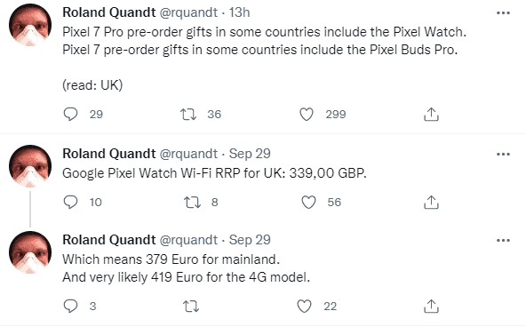 Rò rỉ quà tặng Pre-Order Pixel 7 Series