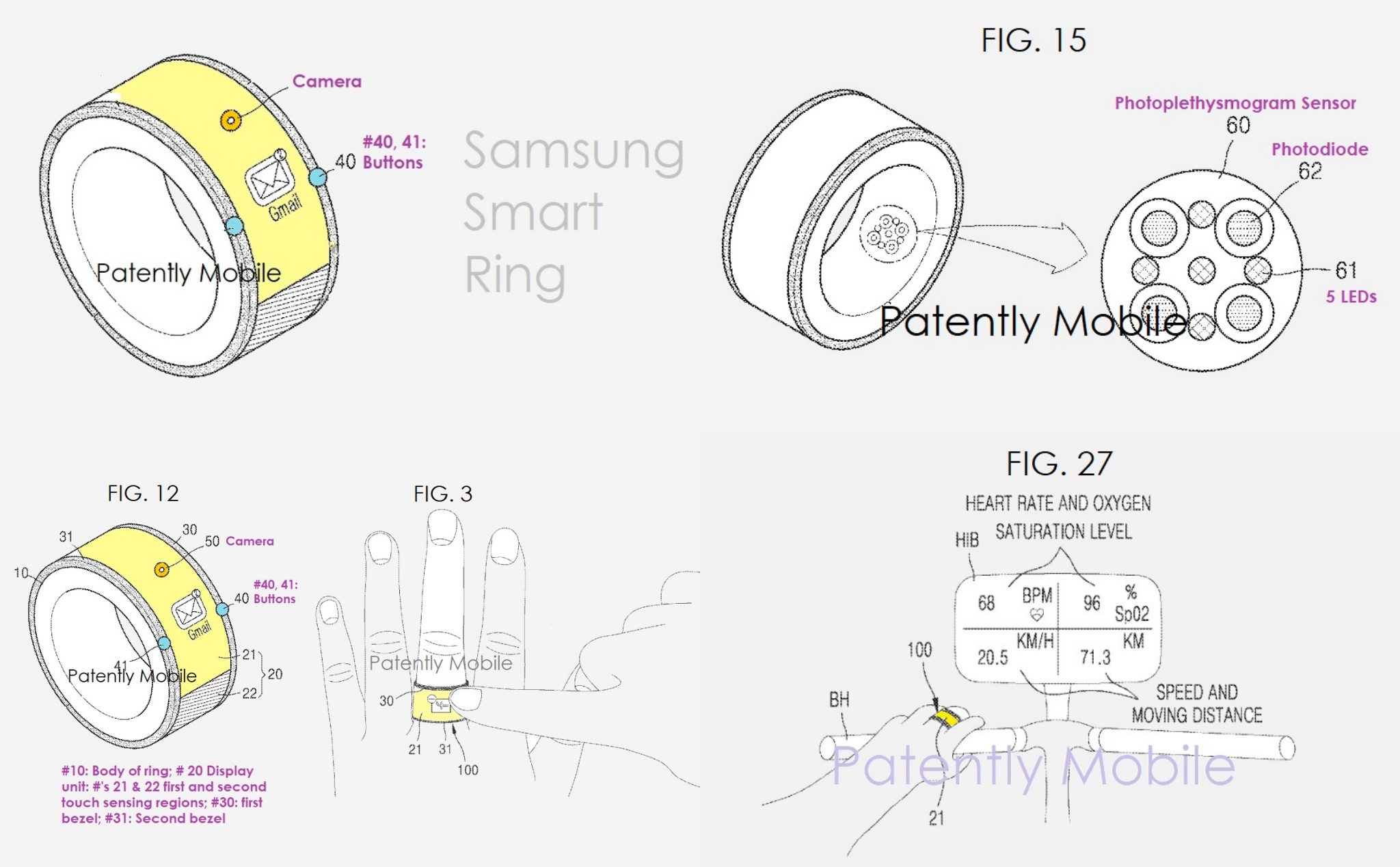 Samsung đnag nghiên cứu phát triển nhẫn thông minh Samsung SmartRing
