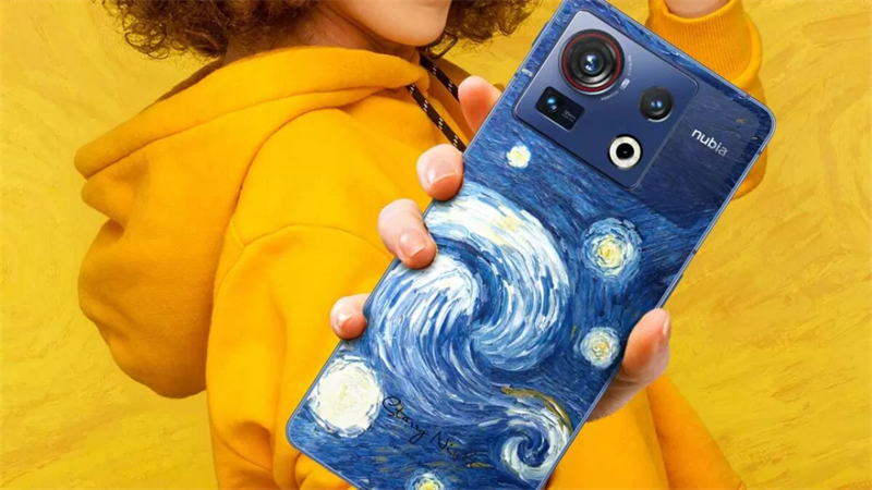 Nubia Z40S Pro Starry Night lộ diện: Tác phẩm nghệ thuật di động