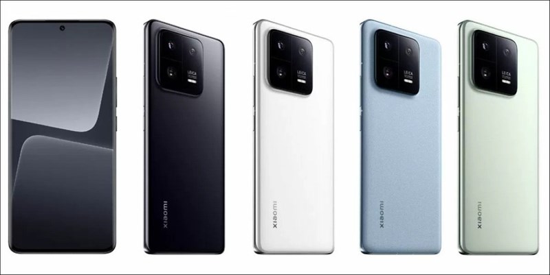 Các tùy chọn màu sắc của Xiaomi 13 Pro