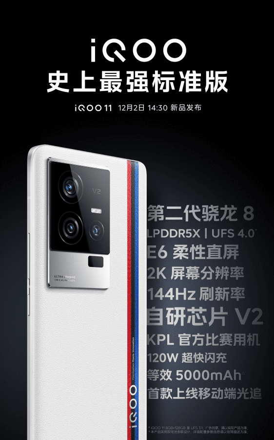 Cấu hình của IQOO 11