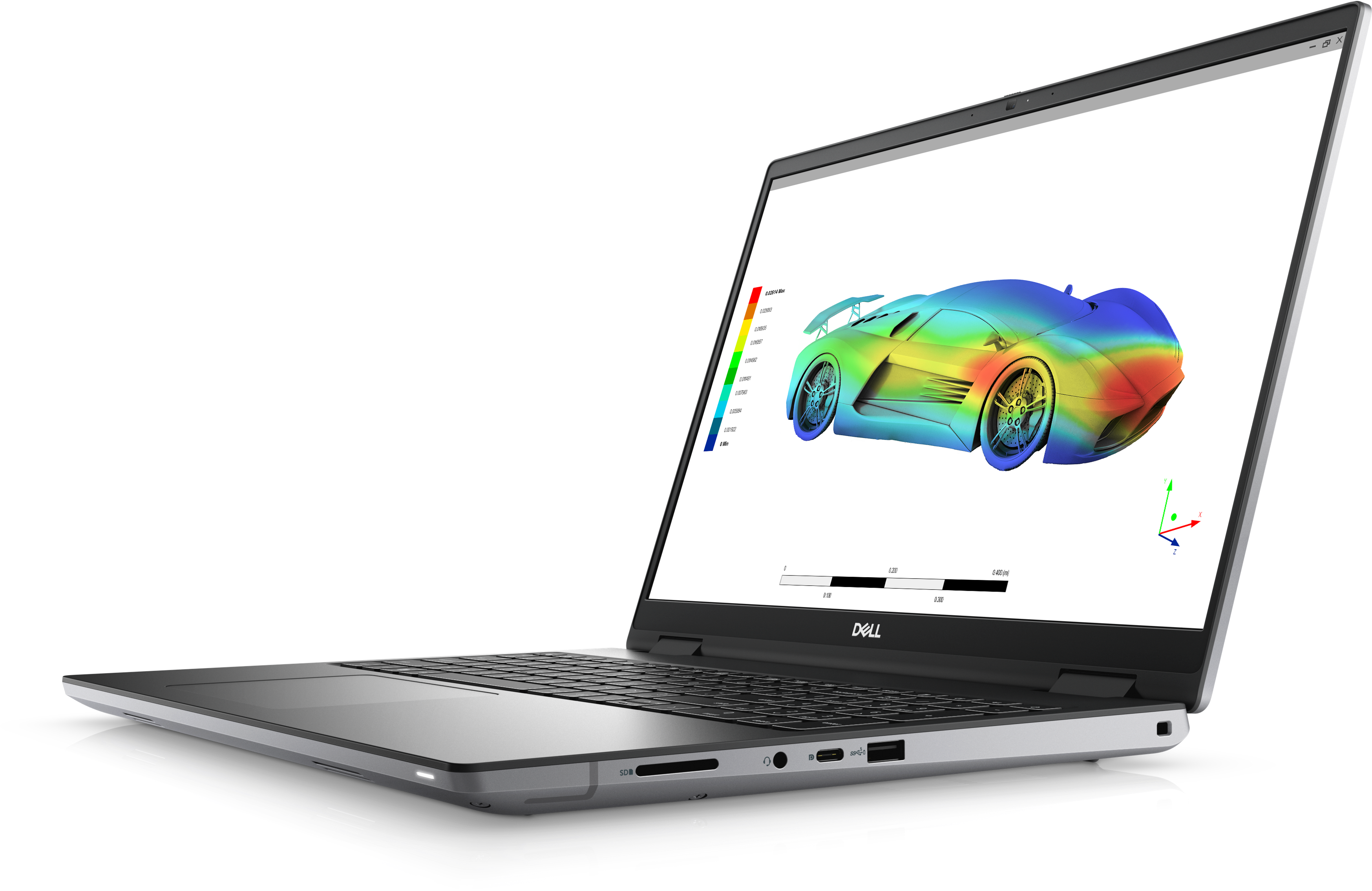 Dell Precision 7670 được Dell thiết kế tinh gọn