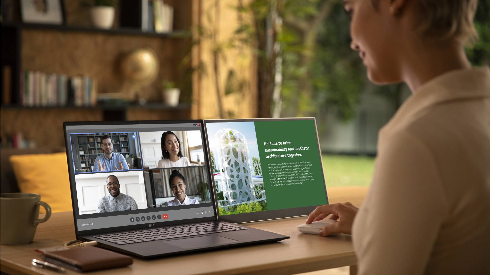 LG Gram 16 2022 được trang bị các tính năng AI hỗ trợ bảo mật