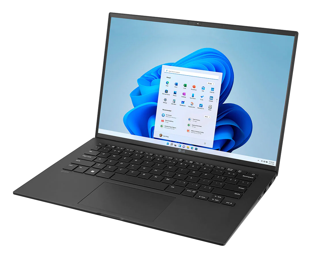 Bàn phím và Trackpad trên LG Gram 14 2022