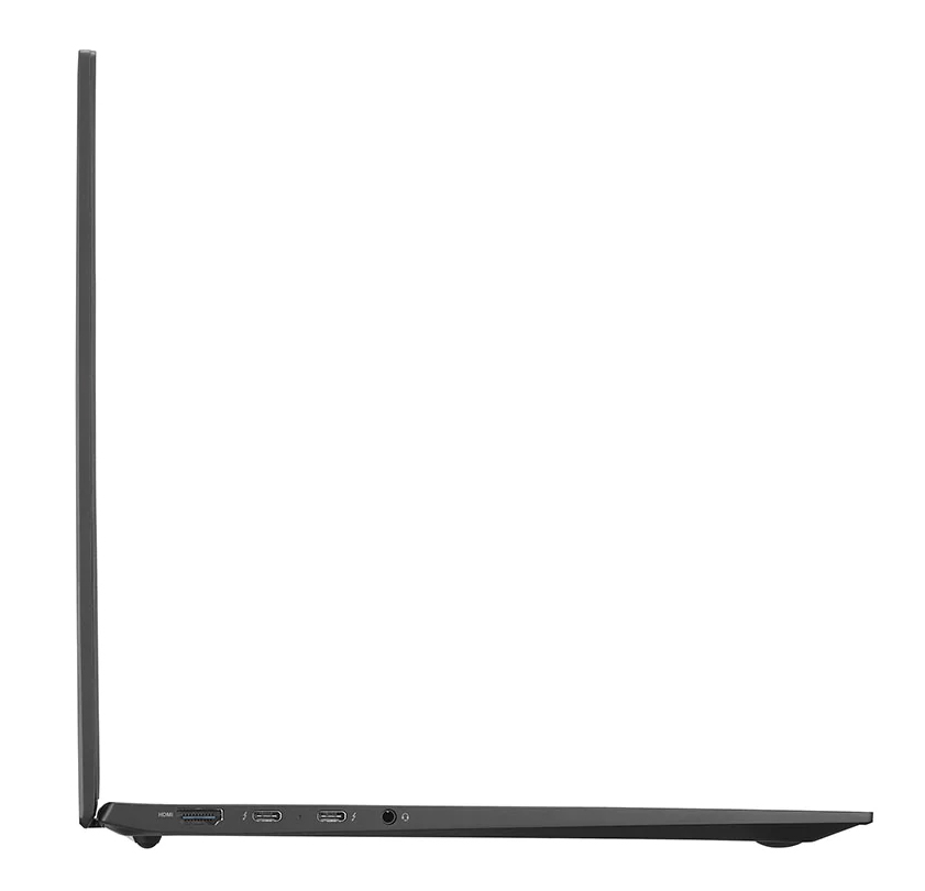 Cạnh trái của LG Gram 16 2022