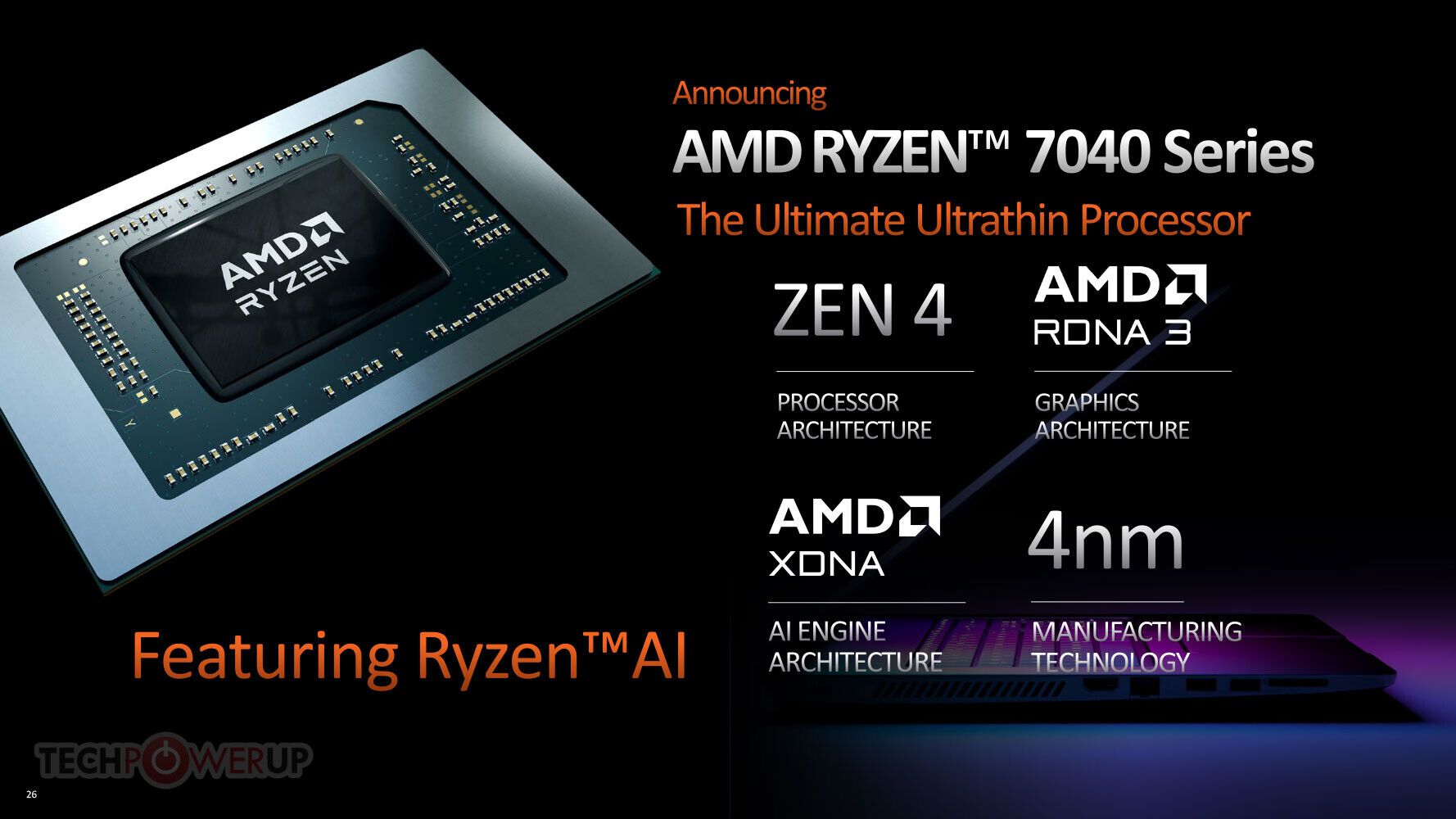 AMD Ryzen 7040 Series
