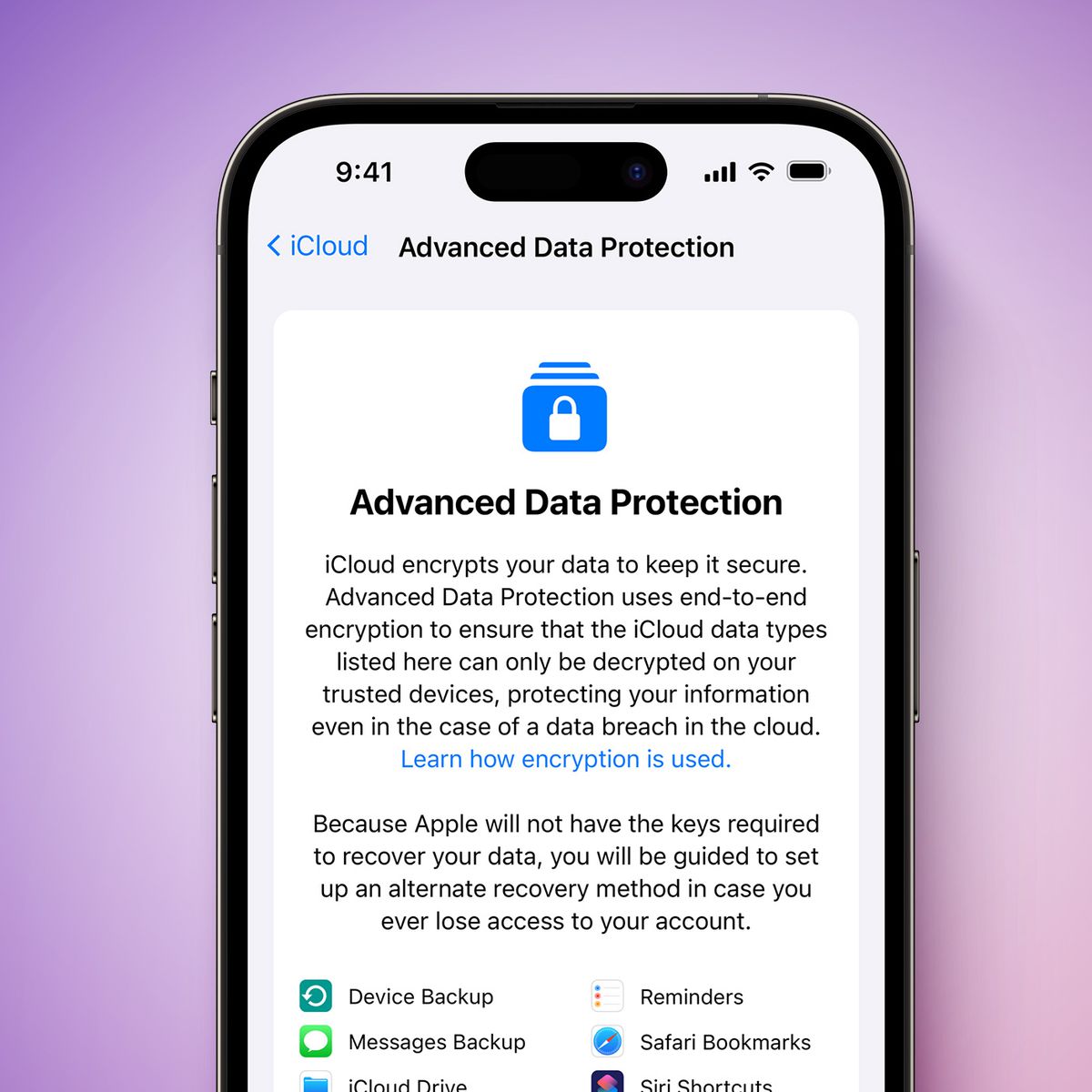 Advanced Data Protection