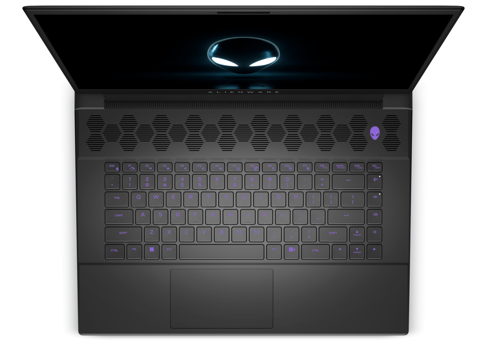 Bàn phím trên Dell Alienware M16