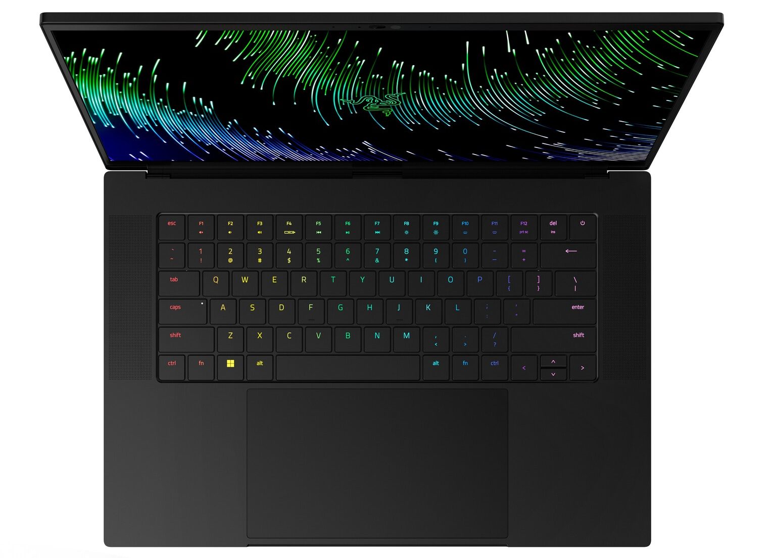 Bàn phím trên Razer Blade 16
