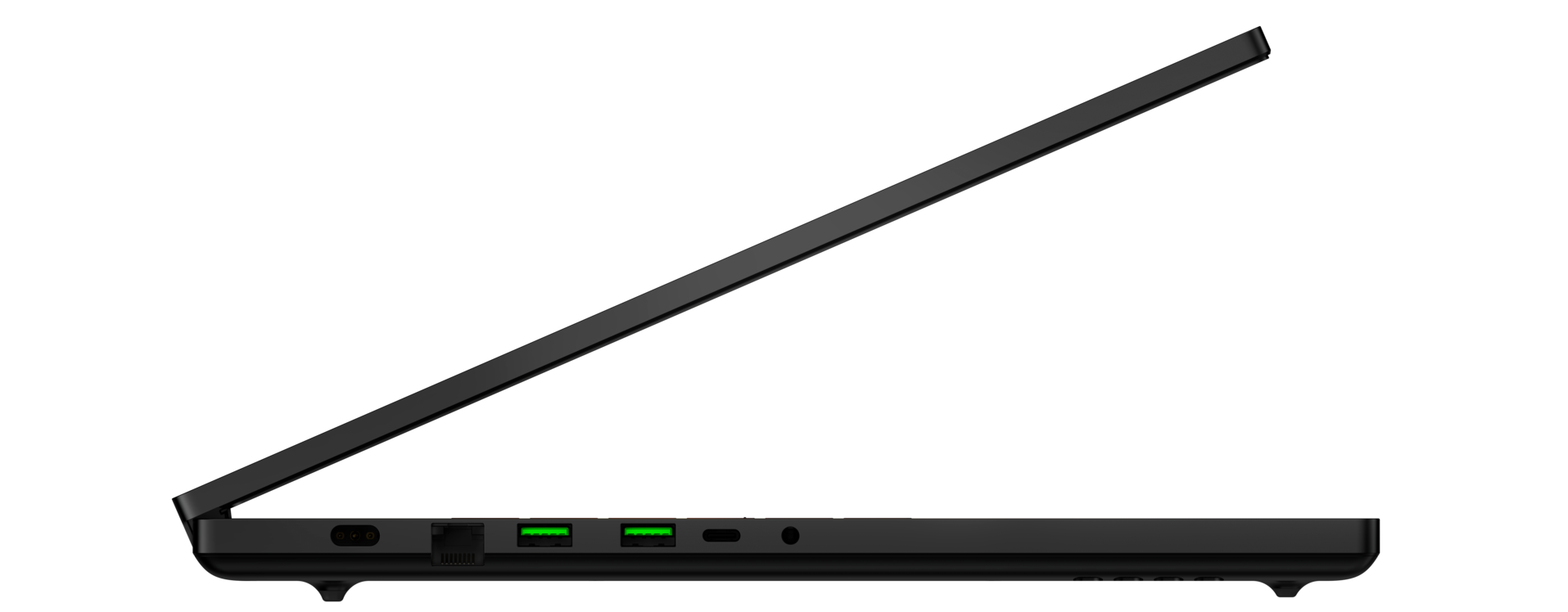 Cạnh trái trên Razer Blade 18