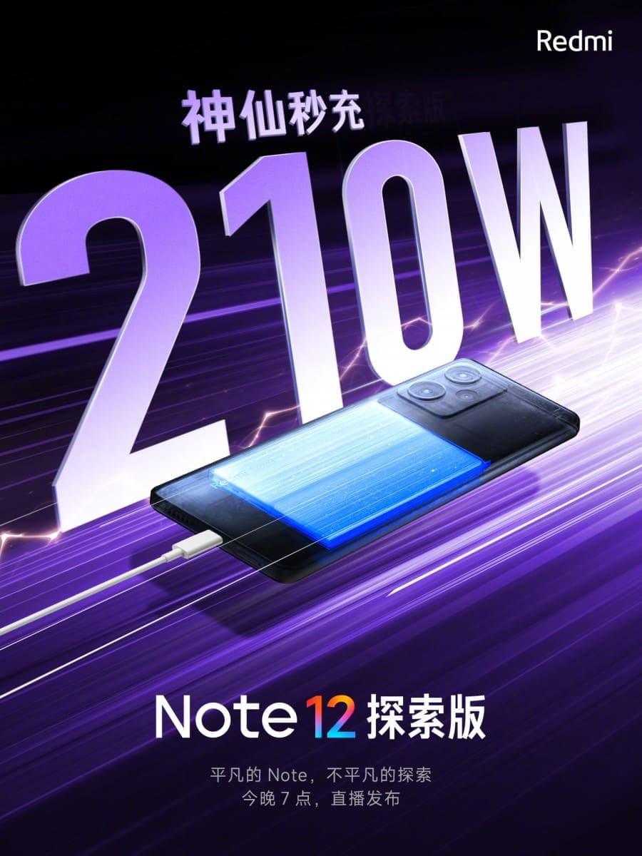 Công nghệ sạc nhanh 210W trên Xiaomi