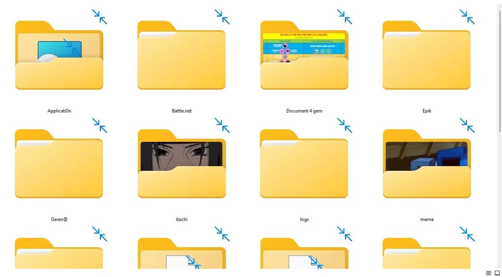 Preview với thư mục trong Windows 11 22H2