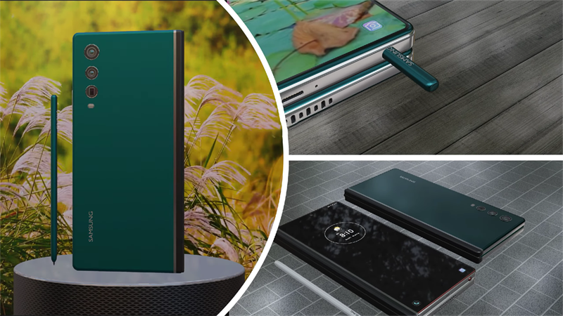 Thiết kế trên Samsung Galaxy Z Fold 5
