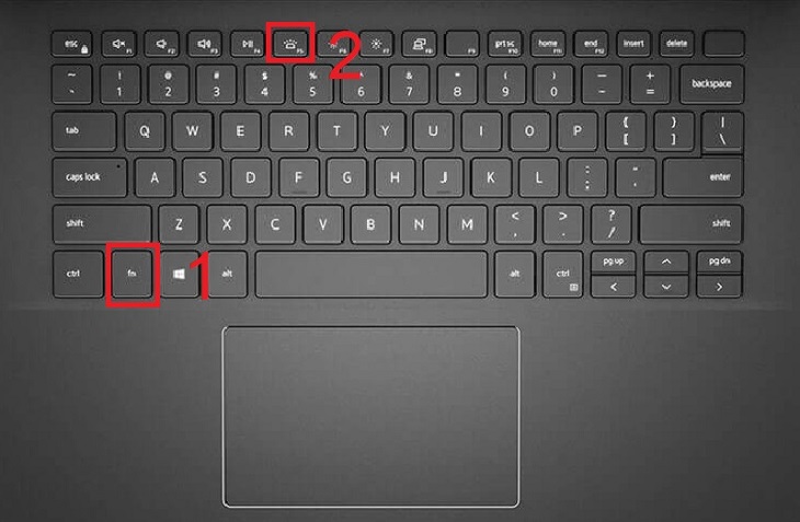 Tổ hợp phím Fn +F5