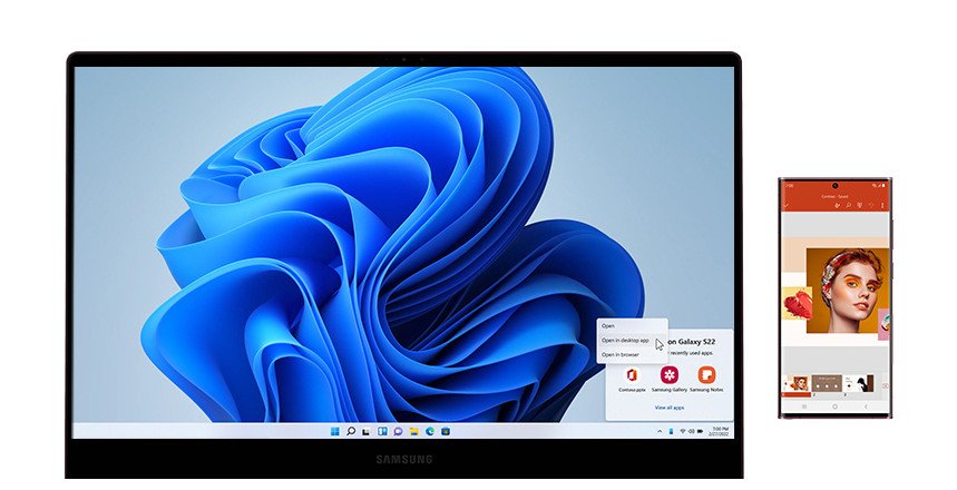 khả năng kết nối giữa các thiết bị Galaxy