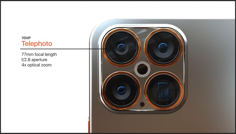 Camera tele trên iphone 15 Ultra