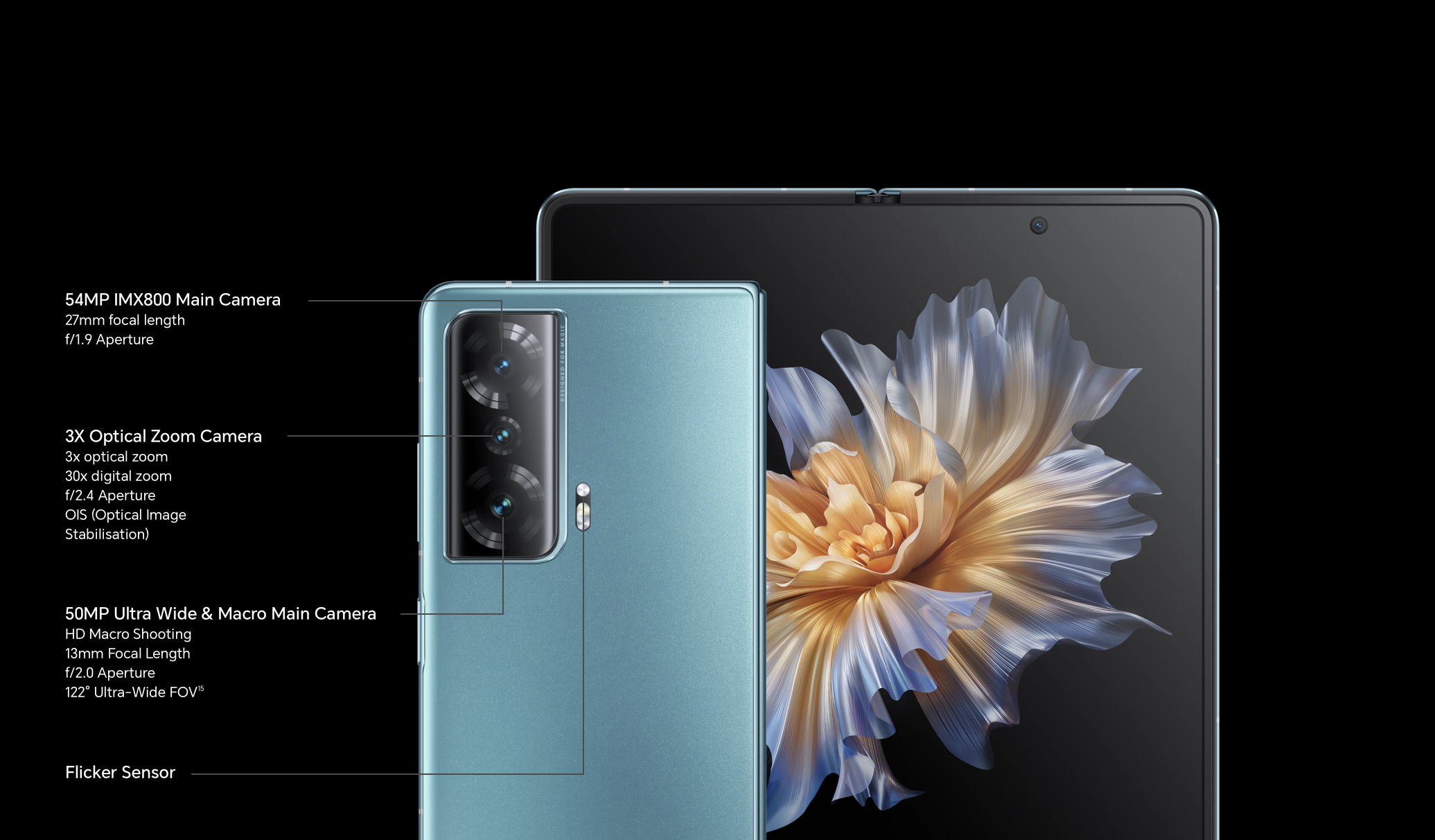 Camera trên Honor Magic Vs