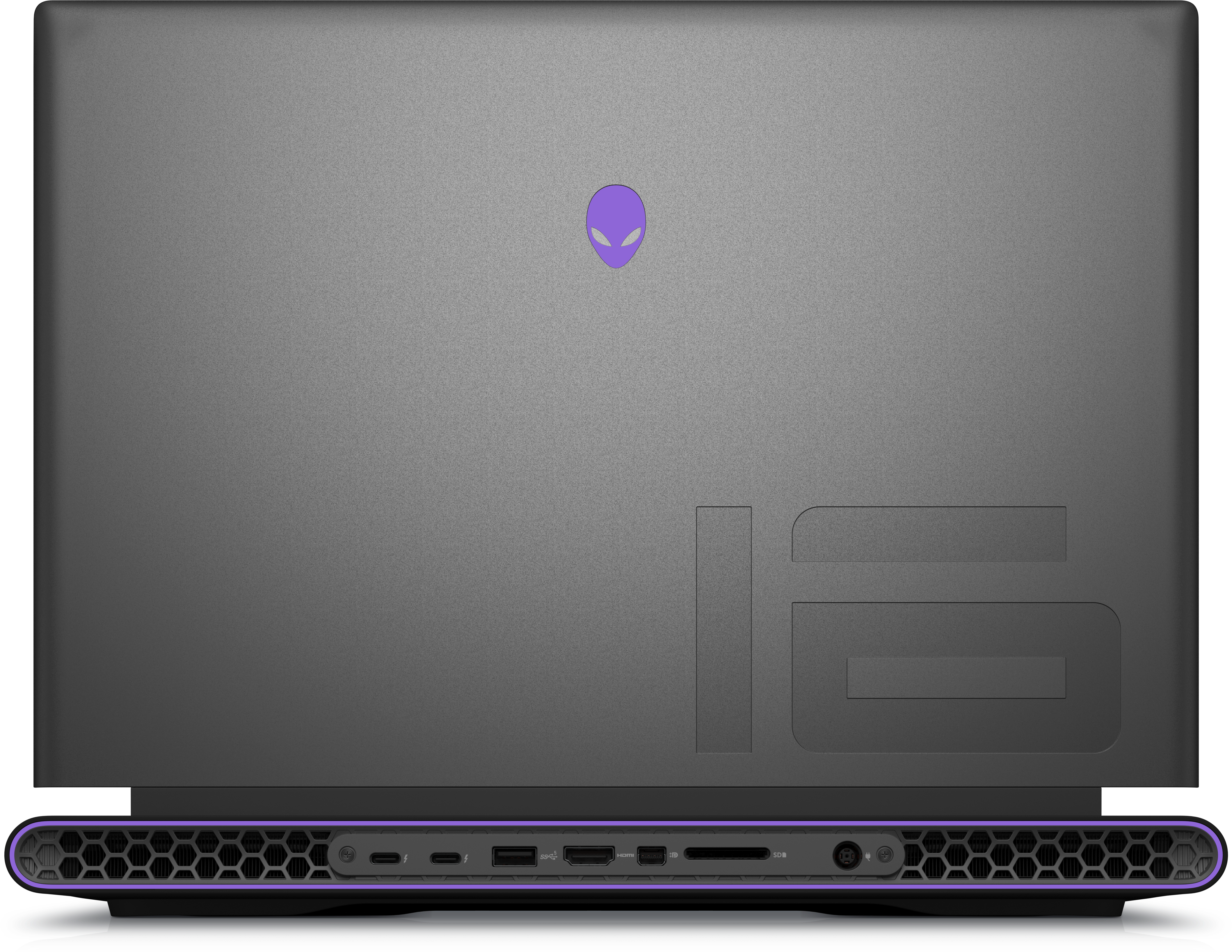 Mặt lưng của Alienware M16 R1