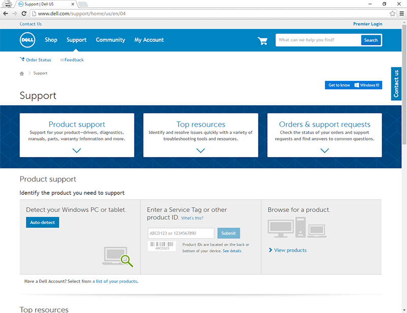 Dell Support