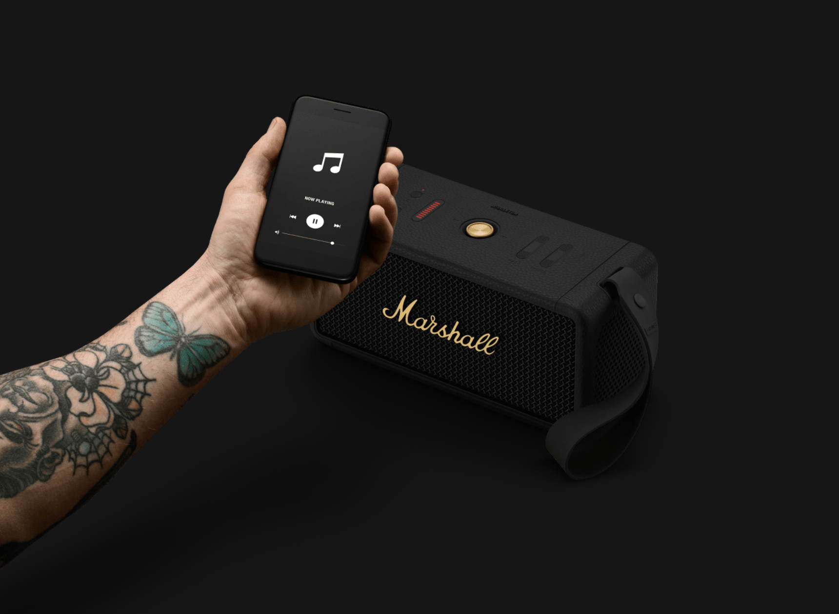 Marshall MIDDLETON ra mắt: IP67, công suất lớn, 350 USD