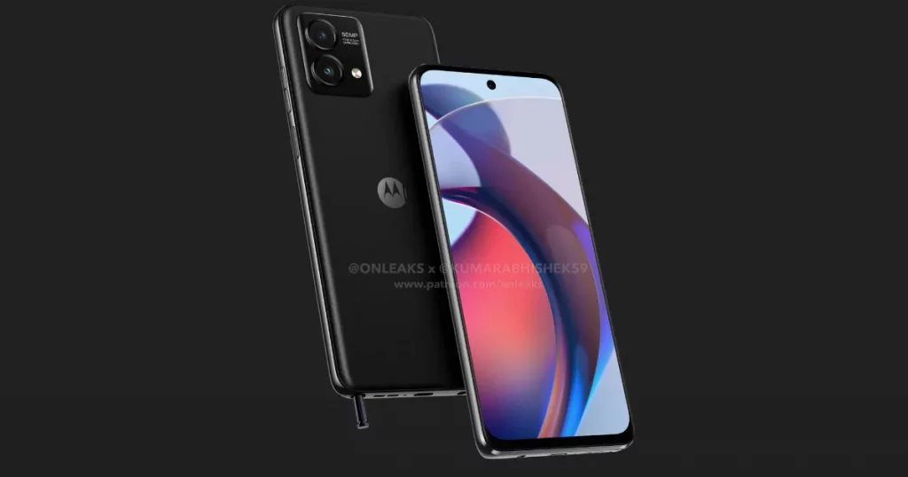 Motorola Moto G Stylus 2023 lộ diện thiết kế
