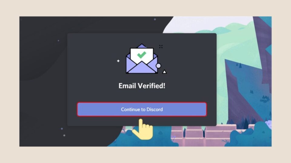 Continue to Discord