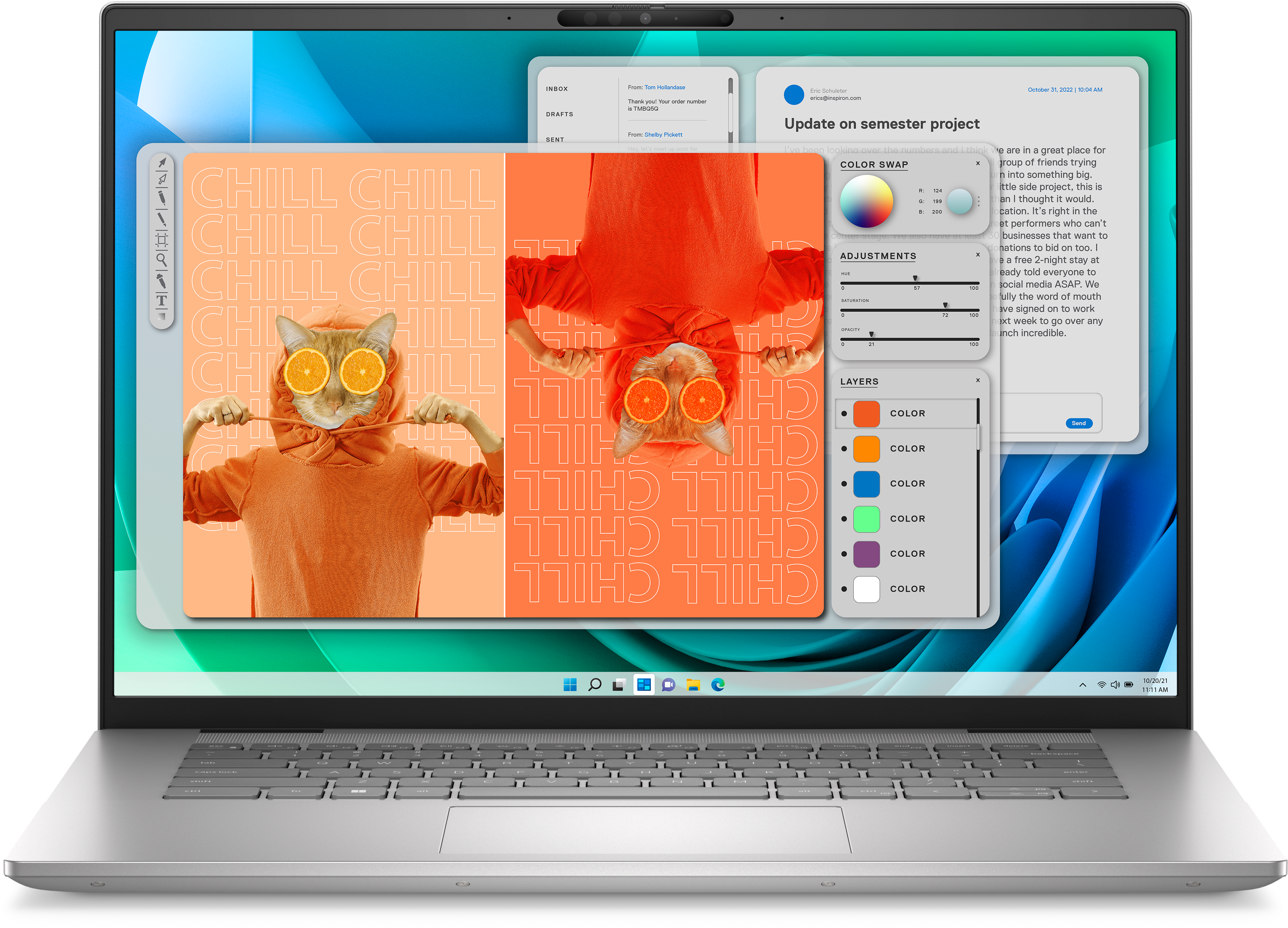 Màn hình trên Dell Inspiron 16 Plus 7630