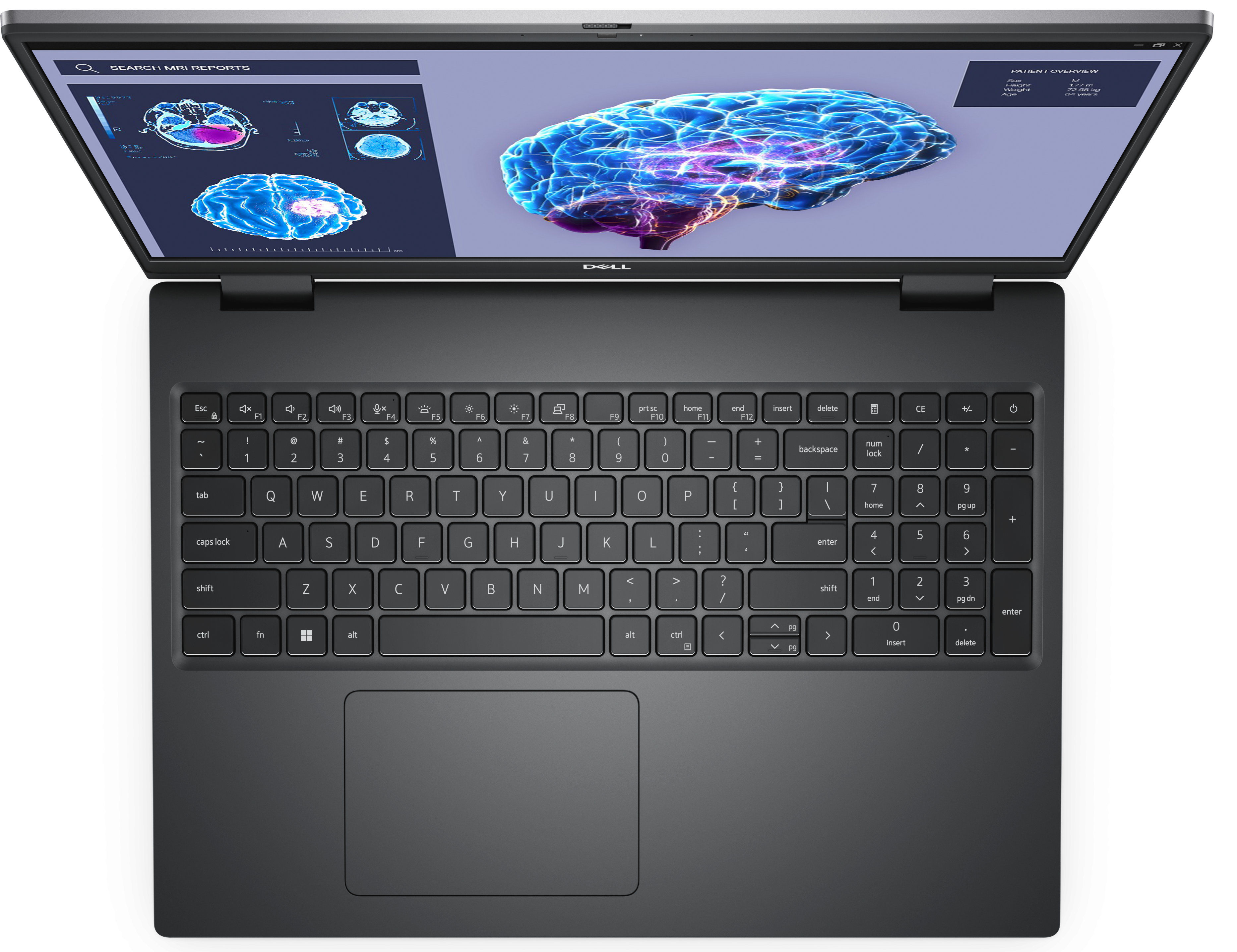 Bàn phím và Touchpad trên Dell Precison 7680