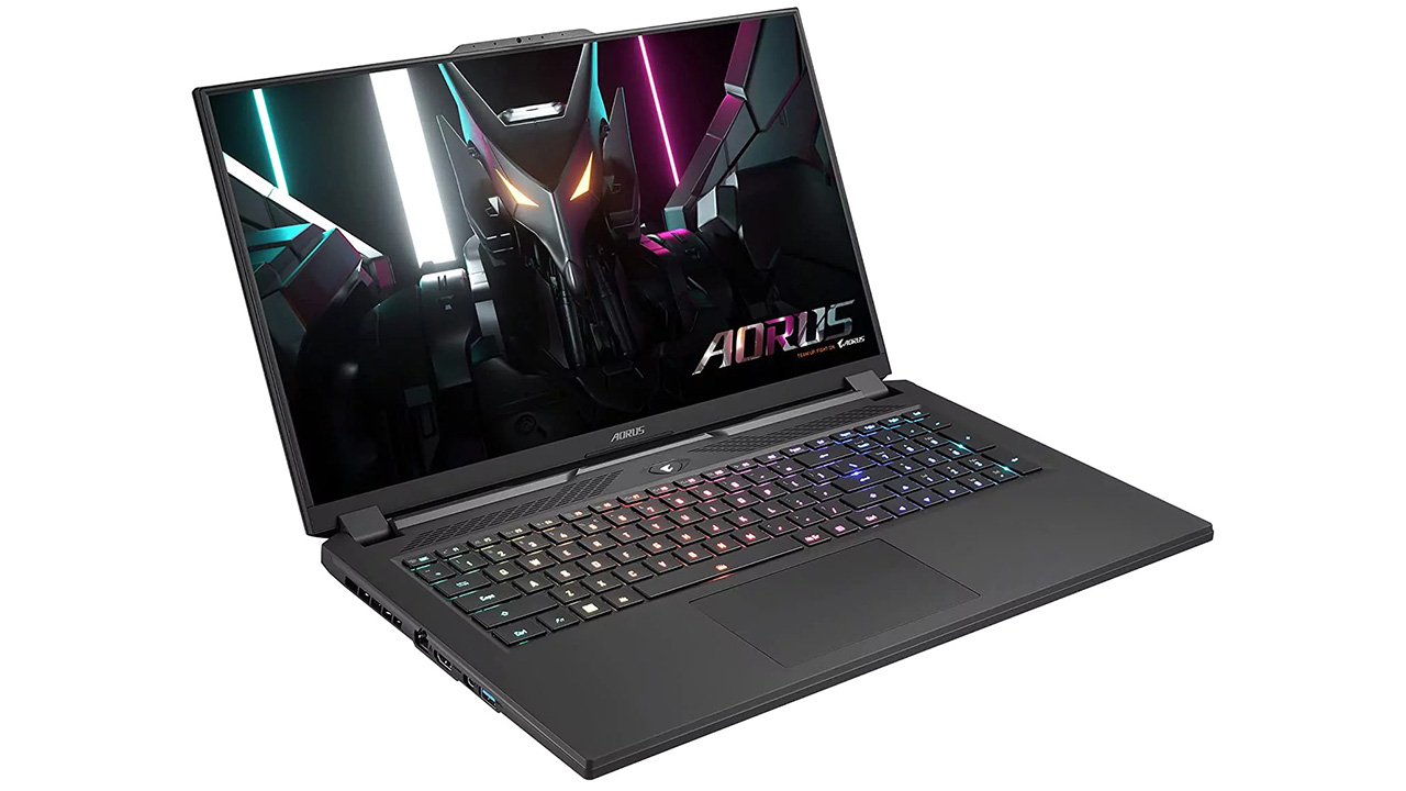 Màn hình trên AORUS 17H