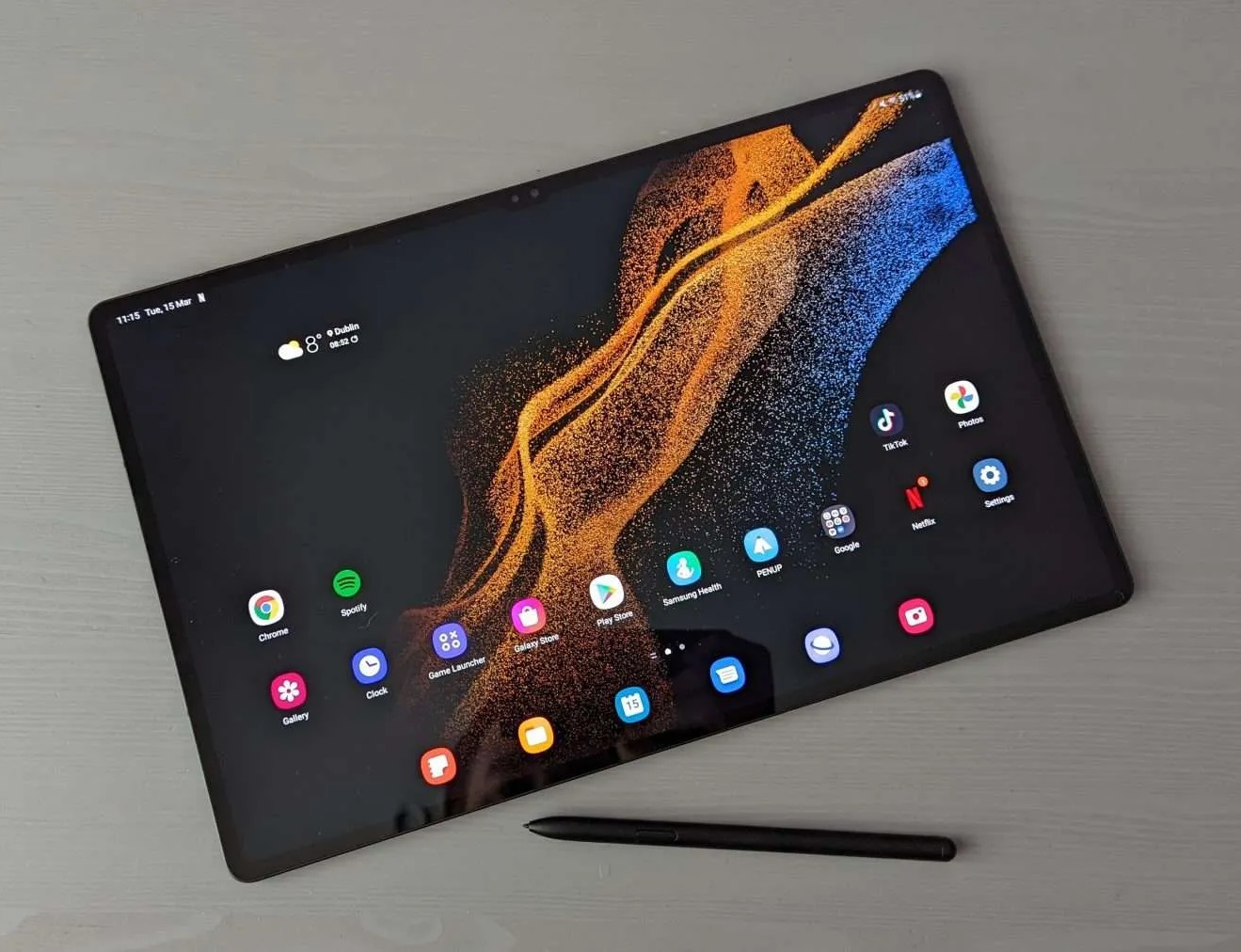 Màn hình trên Samsung Galaxy Tab S9