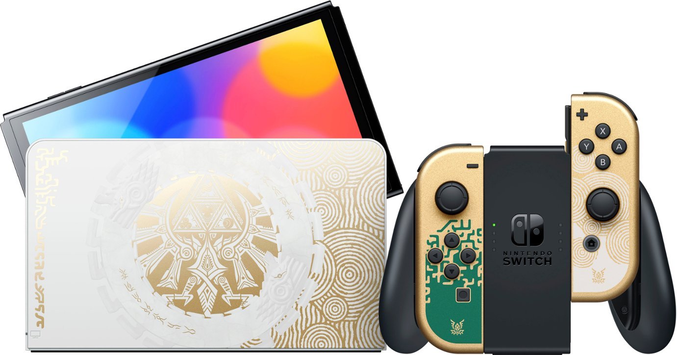 Nintendo Switch OLED The Legend of Zelda: Tears of the Kingdom Edition ra mắt: Nhiều phụ kiện kèm theo, 360 USD