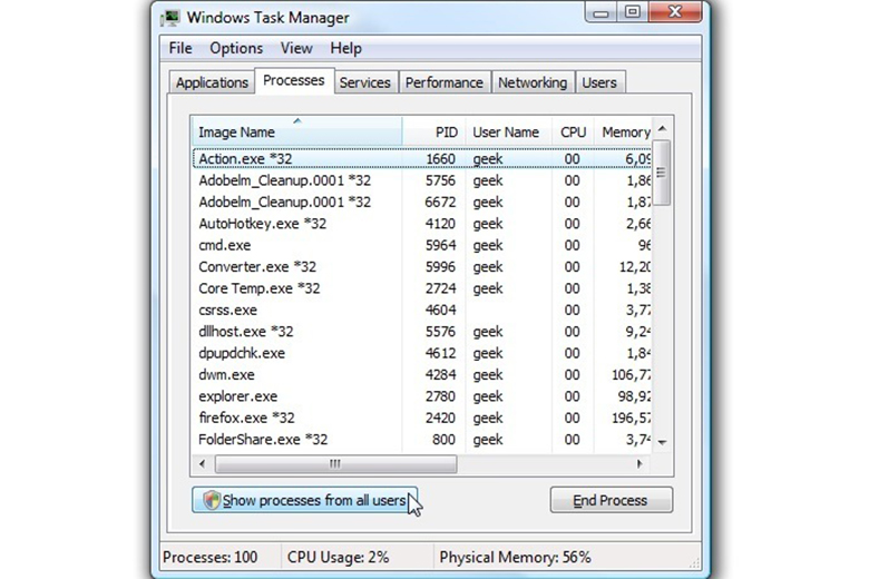 Windows Task Manager