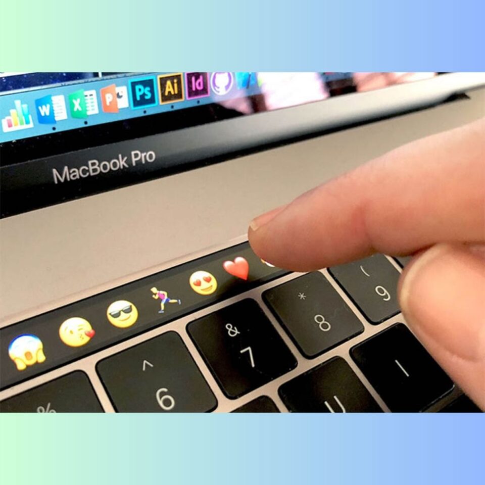 Emoji trên Touchbar