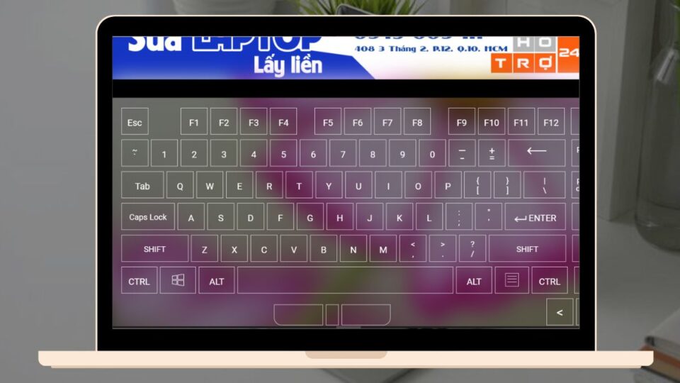 Giao diện kiểm tra phím trên Vnit.vn