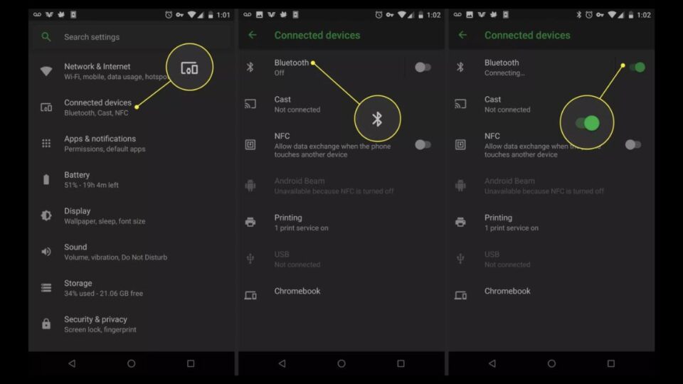 Setting - Bluetooth